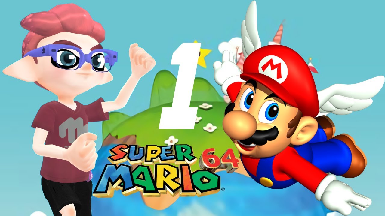 THE GREAT MISSION TO RESCUE PRINCESS PEACH BEGINS! Super Mario 64 Let's