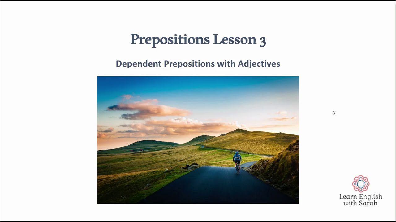 Dependent Prepositions with Adjectives