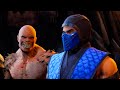 Mk subzero and baraka join forces all scenes 4k  mortal kombat onslaught