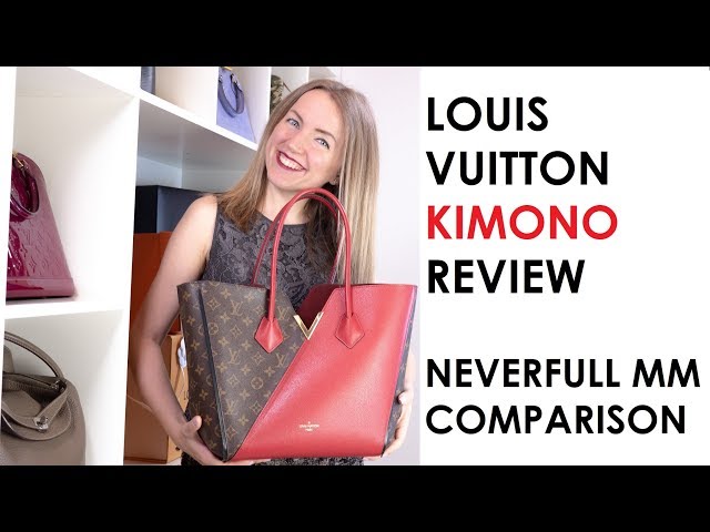 Louis Vuitton Kimono Review & Neverfull Comparison #lvkimono