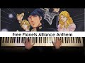 Legend of the Galactic Heroes - Free Planets Alliance Anthem (Piano Cover) | Dedication #598