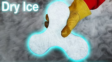 WORLDS COLDEST FIDGET SPINNER (DRY ICE!!)