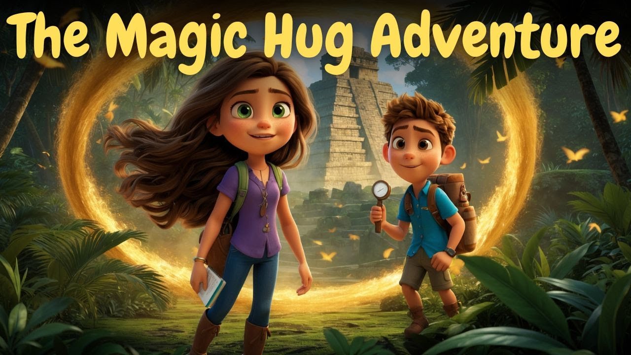 Bedtime story: The magic hug adventure part 4 - Chichen Itza