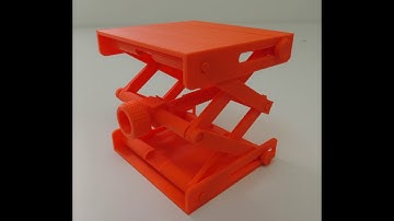 Platform Jack 3Dprinting timelapse (Monoprice Select Mini)