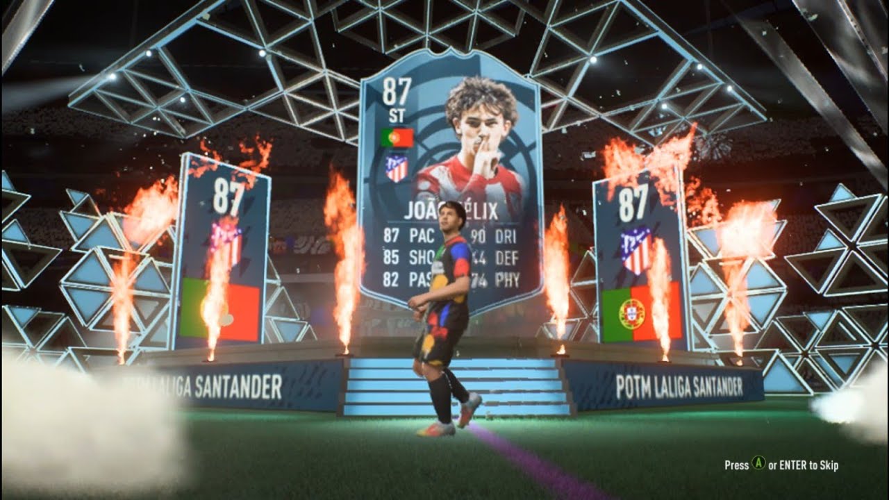 87 POTM JOAO FELIX PLAYER REVIEW | FIFA 22