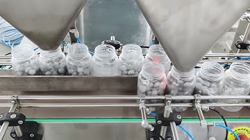 #gummy #counting and bottling packaging line