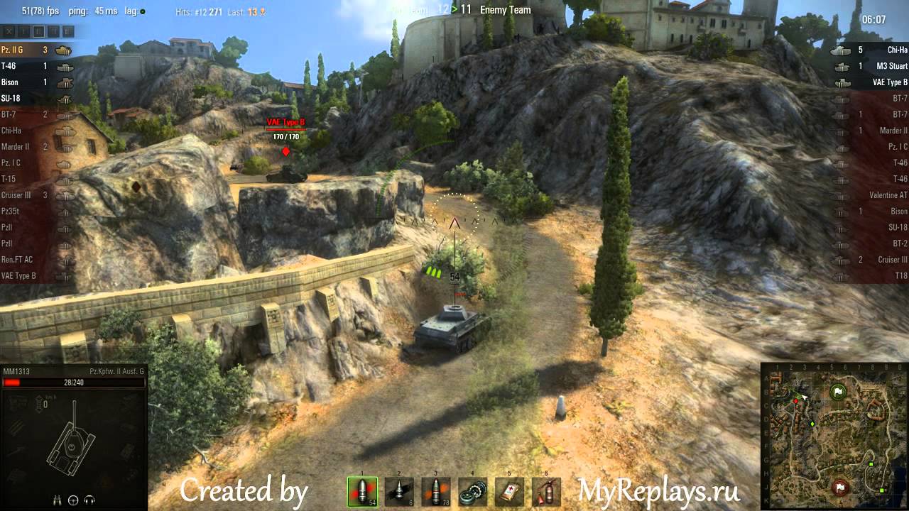 WOT: Province - Pz.Kpfw. II Ausf. G - 3 frags