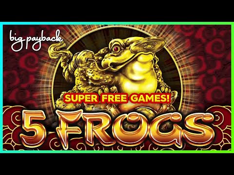 Best. Slot. Music. EVER! SUPER FREE GAMES on 5 Frogs!
