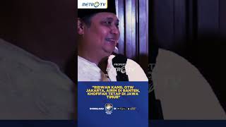 Airlangga: Ridwan Kamil OTW Jakarta, Airin Di Banten, Khofifah Tetap Di Jawa Timur #shorts