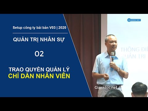 Video Quản trị nhân sự trong doanh nghiệp | Trao quyền nhân... - YouTube