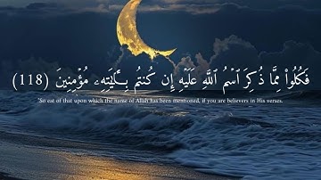 قرآن كريم سورة الأنعام كاملة ارح سمعك تلاوة هادئة تريح القلب🫀و العقل 🧠خاشعة لعلاج ضيق🤍لنوم عميق😴🎧