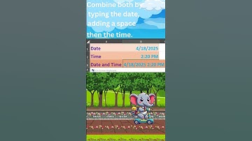 🟩Shortcut to Insert Date📅 & Time⏰ - Qucik Guide  #shorts