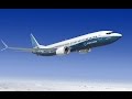 Первый полёт Boeing 737MAX (HD)