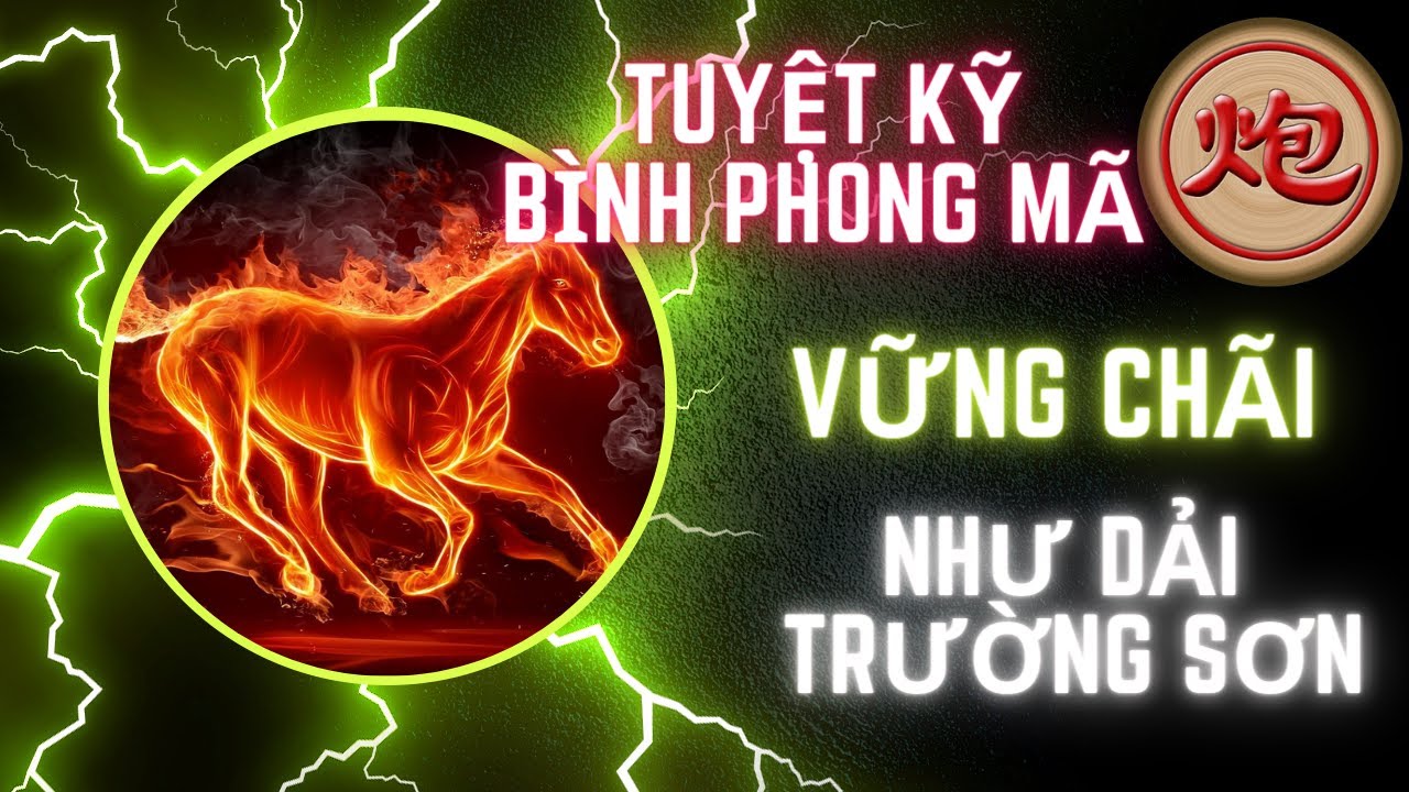Tuyệt kỹ bình phong mã mạnh như sấm sét || khai cuộc hay