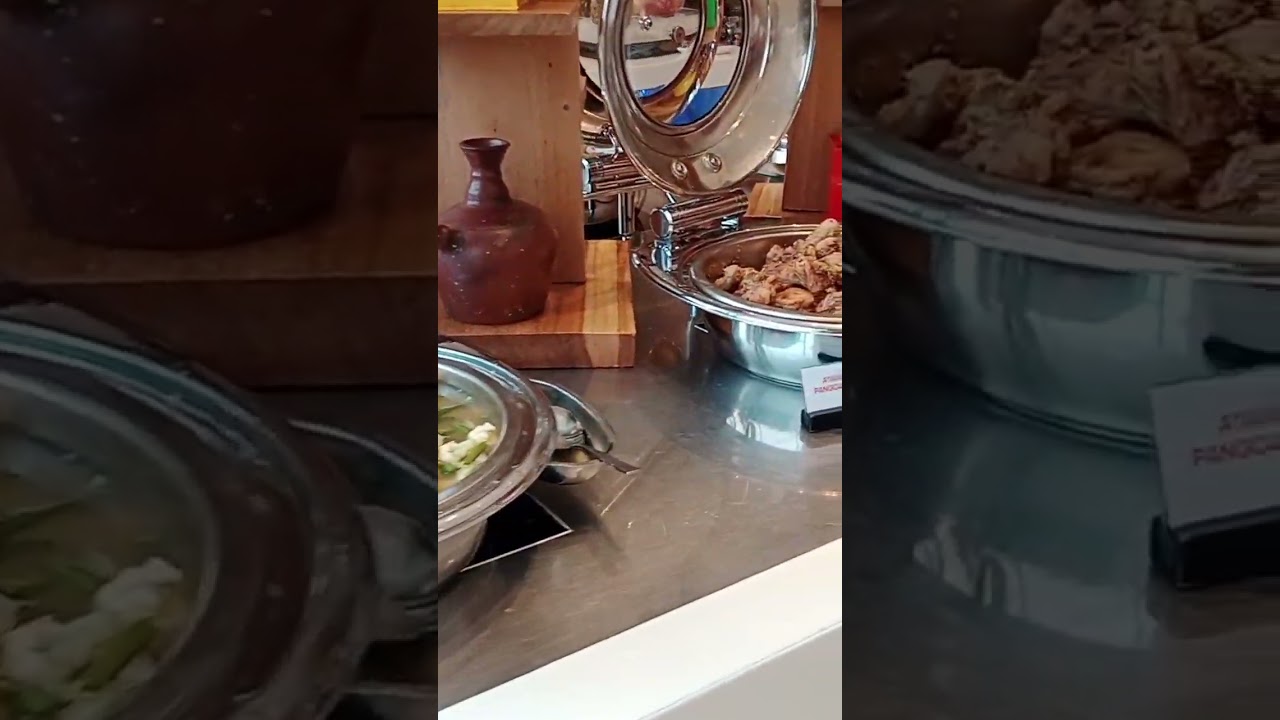 sarapan di hotel harris dengan berbagai menu