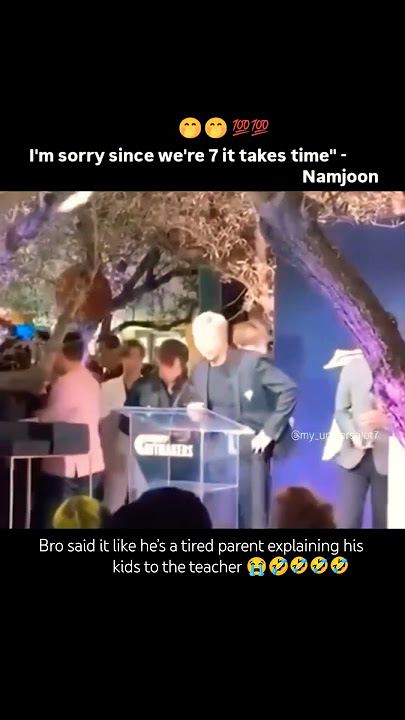 It's okay Namjoon 🤣#namjoon #rm #jin #jungkook #taehyung #jhope #suga #yoongi #jimin #bts #btsarmy