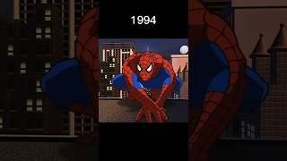 Evolution of Spiderman, The Spot & Spiderman 2099, 1994 to 2023 - #evolution #marvel