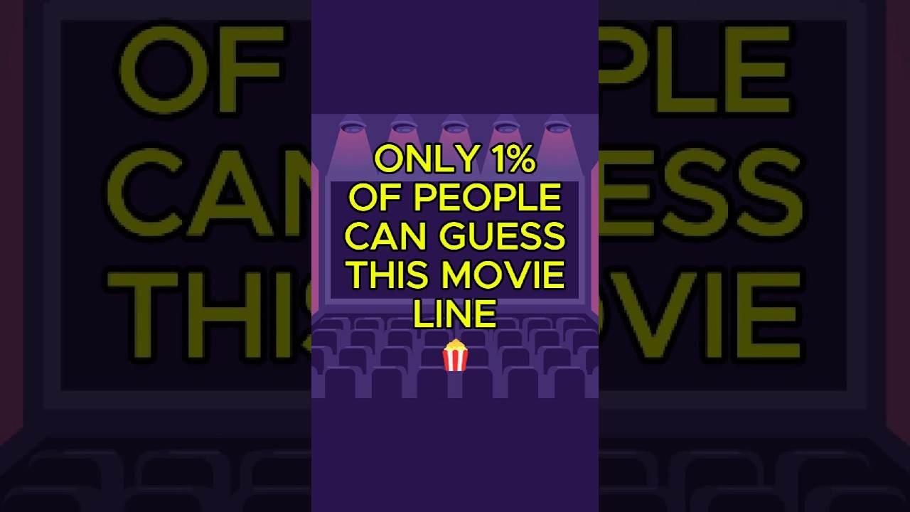 99% of people fail this movie quote test...🍿 #shorts #cinema #guessthemovie #moviequiz #movietrivia