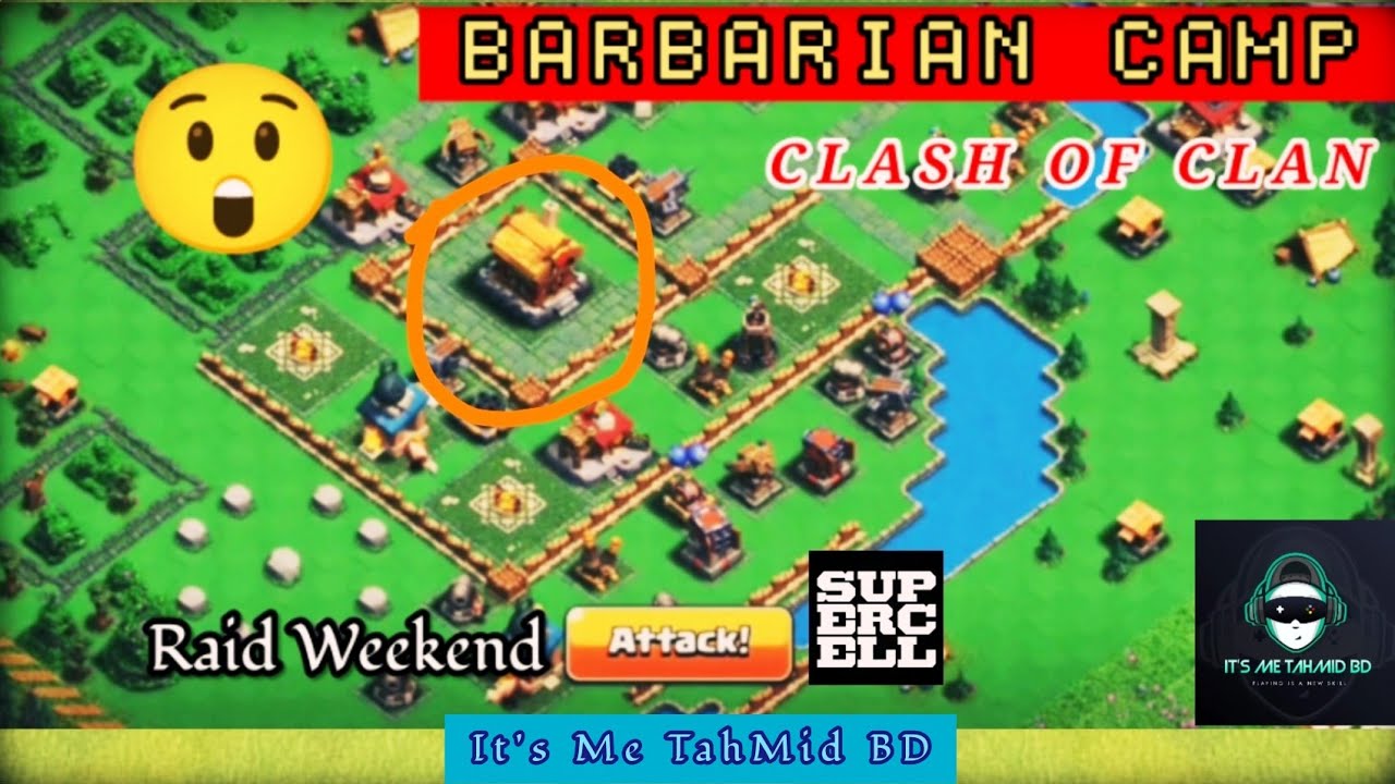 Clash of Clans Raid Weekend Attacks | Gameplay | It's Me TahMid BD