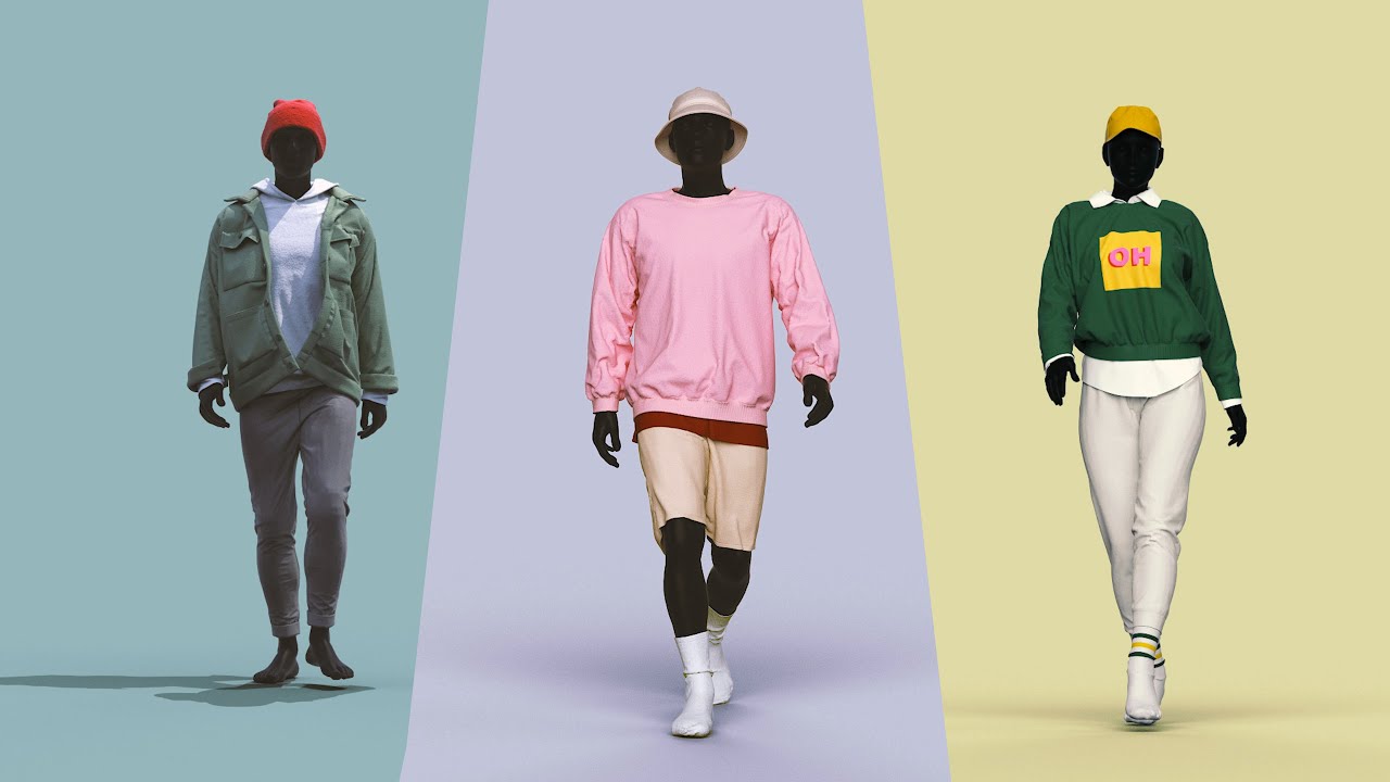 Clo3D - Virtual Fashion Show - YouTube