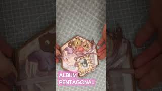 #minialbum #pentagon  #scrapbooking