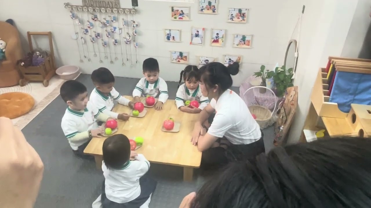 Tiết dạy nhận biết phân biệt 