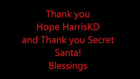 Hope HarrisKD'S Secret Santa's Unboxing (Berneesway)
