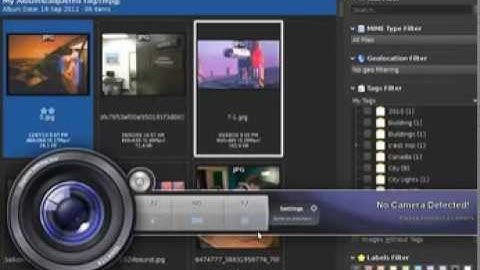 New digiKam tethered shooting tool