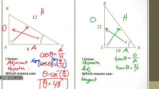 Lesson 9-1 pt 1 (Video 2) - Finding Missing Angles of Triangles