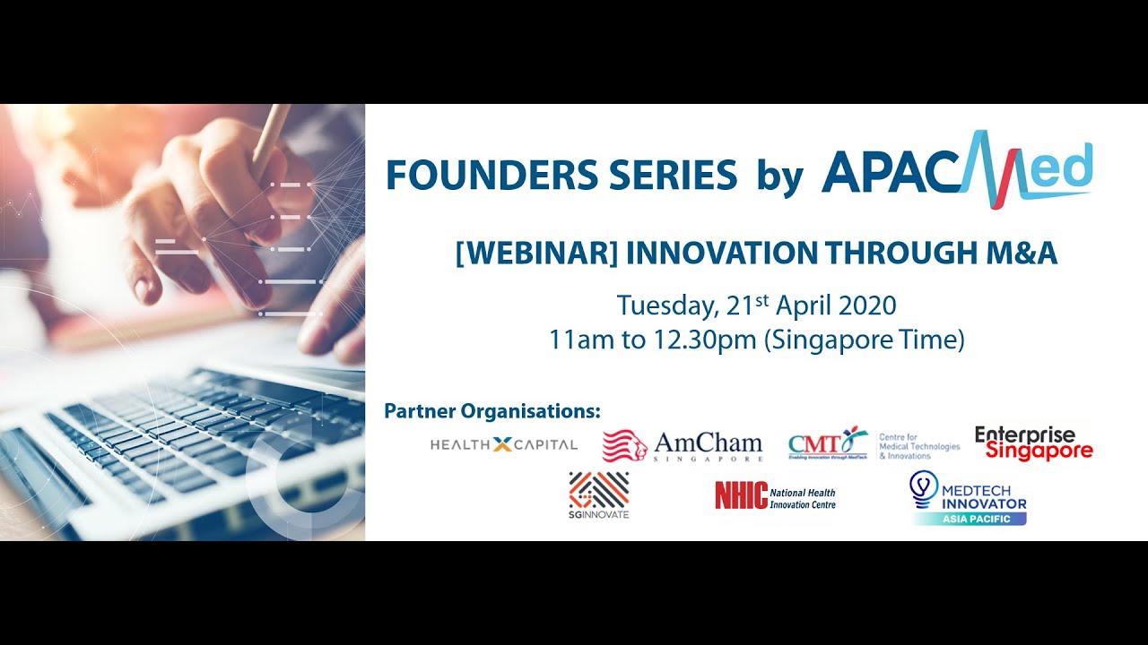 [Founders Series by APACMed] Innovation Through M&A