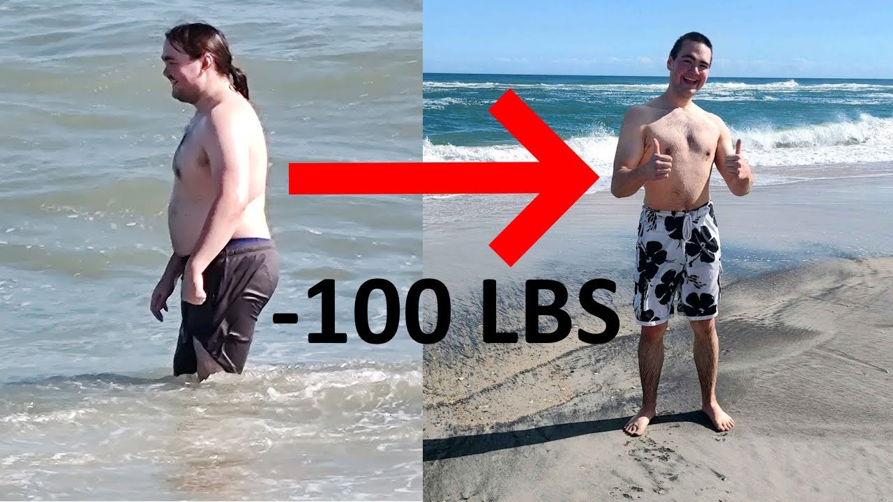 How I lost 100 lbs in 1 year YouTube