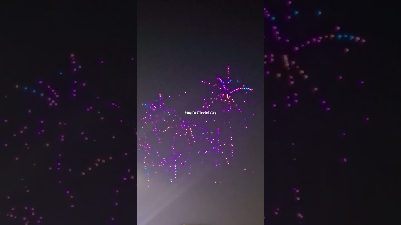 Dubai Air Show 2025 Drone light Show