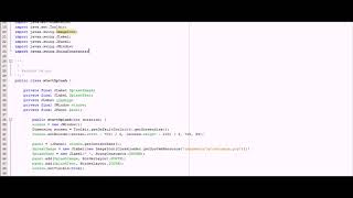 How to create splash sheet 002 Java programming