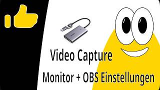 Video Capture Card - Übertragung unscharf (Monitor + OBS  Einstellungen)