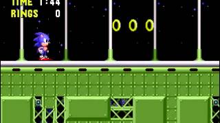 Sonic The Hedgehog (Mega Play) - Sonic The Hedgehog (Mega Play) (Arcade / MAME) - Starlight Zone - User video