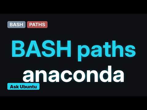 Ubuntu: Variable path issue : conda command not found (3 Solutions!!)