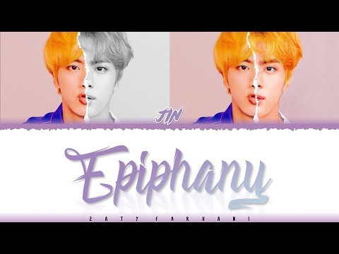 BTS JIN – &rsquo;EPIPHANY&rsquo; Lyrics [Color Coded_Han_Rom_Eng]