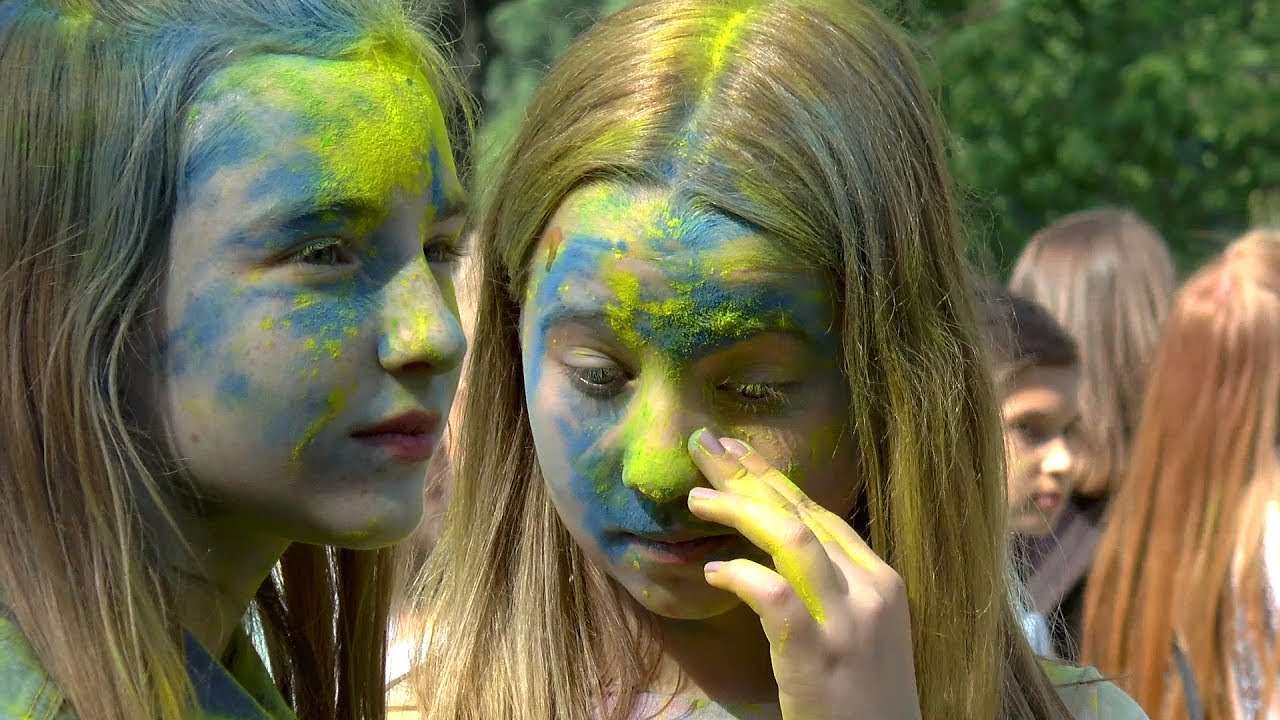 HOLI FEST Minsk 2017. Фестиваль красок Холи. Минск 17.06.2017