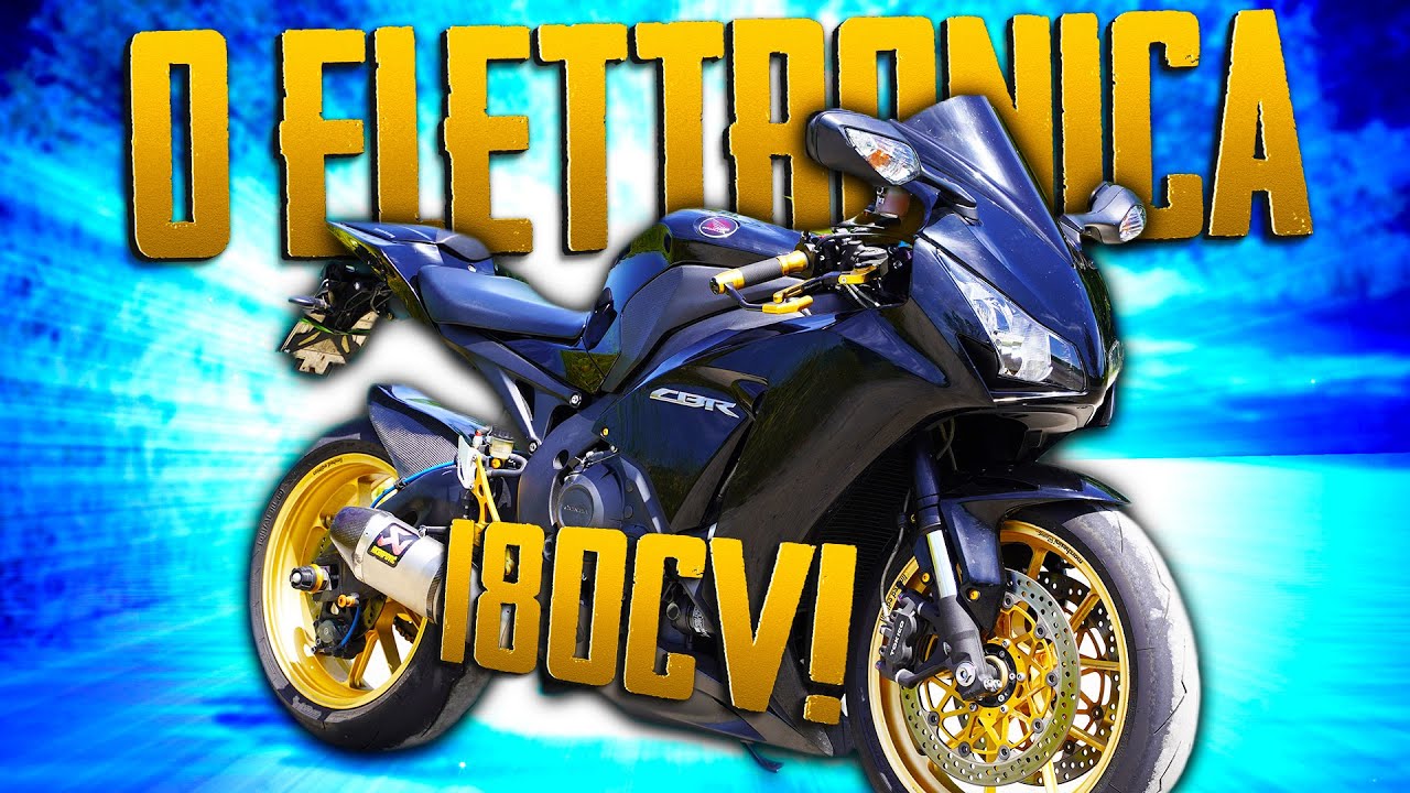 180CV - NO ELETTRONICA, Facile ma Pericolosa - HONDA CBR 1000 RR ...
