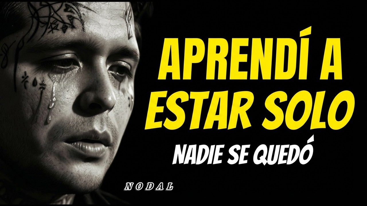 Aprendí a Estar Solo | Christian Nodal | REGIONAL MEXICANA | Vida Real