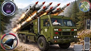 Army Truck Driving Cargo Games - US Offroad Army Truck Driving 3D 2025 - Andriod Gameplay screenshot 4