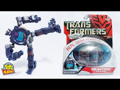 Transformers Movie 2007 Real Gear Robots Meantime Review หุ่นนาฬิกาแปลงร่าง