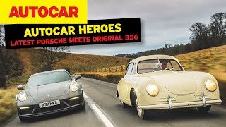 Autocar Heroes: latest 911 meets original Porsche 356. What DNA do they share?