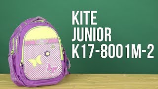 Распаковка Kite Junior 28 л для девочек K17-8001M-2