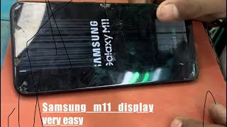 How To change samsung M11 display change |सैमसंग M11 डिस्प्ले चेंज |