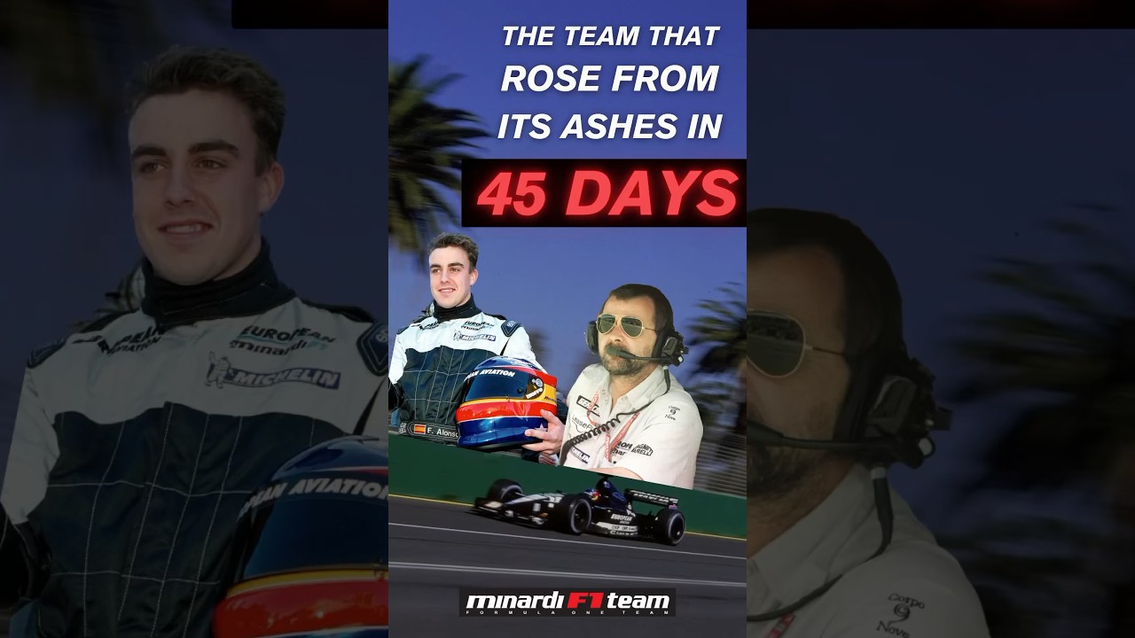 F1 Team Reborn from Its Ashes in 45 Days