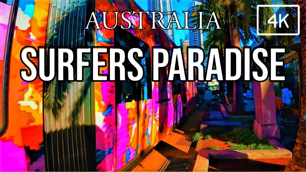4K City Streets | Surfers Paradise Life | Gold Coast AUSTRALIA