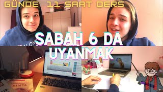 #YKSGÜNLÜĞÜM 7 //  SABAH 6 DA KALKIP 11 SAAT ÇALIŞTIM // #YKS2021 #YKSGÜNLÜĞÜM