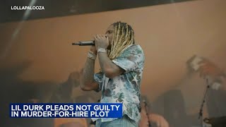 Chicago rapper Lil Durk pleads not guilty to murder-for-hire charges, officials say