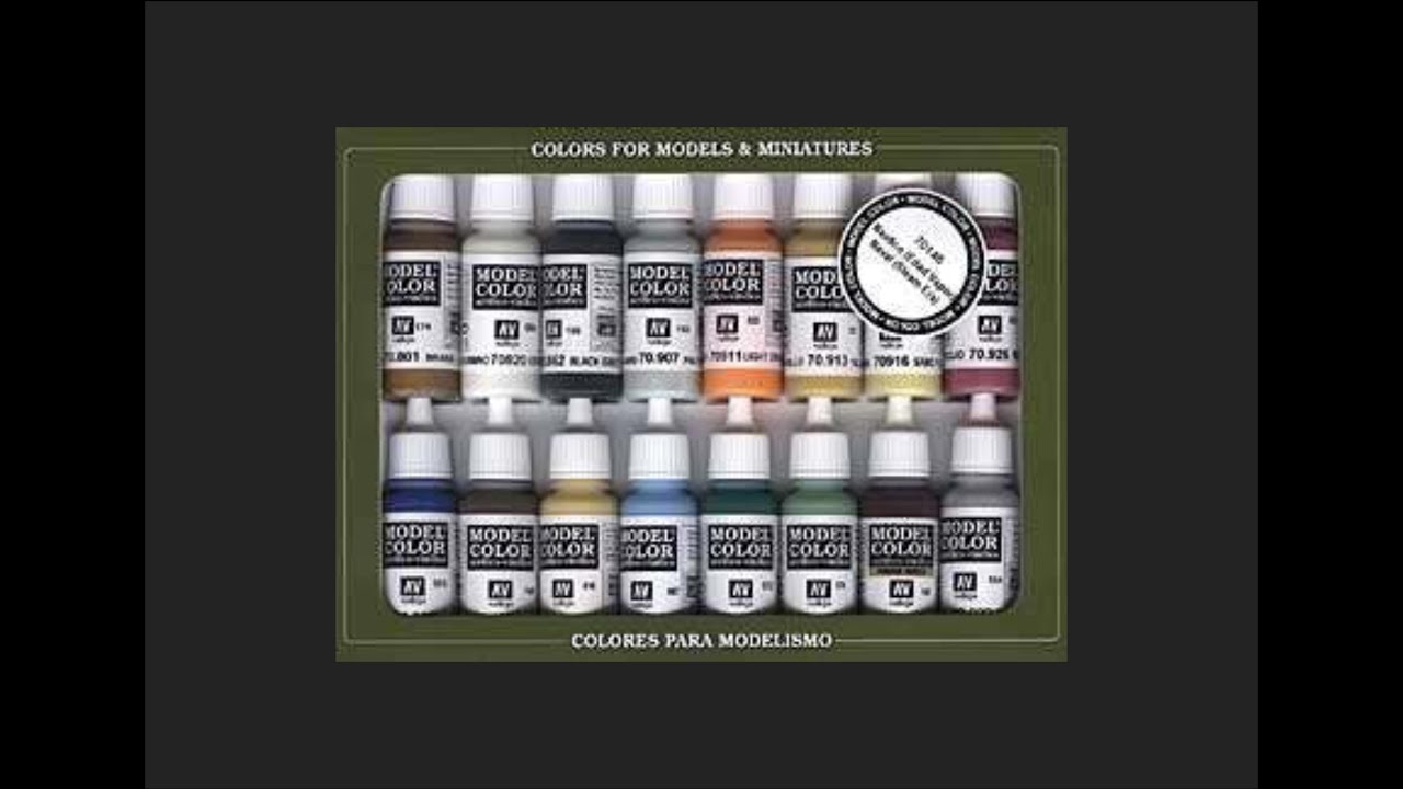 Medieval Colors Model Color Paint Set